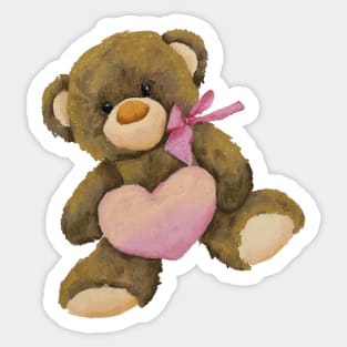 Teddy Sticker